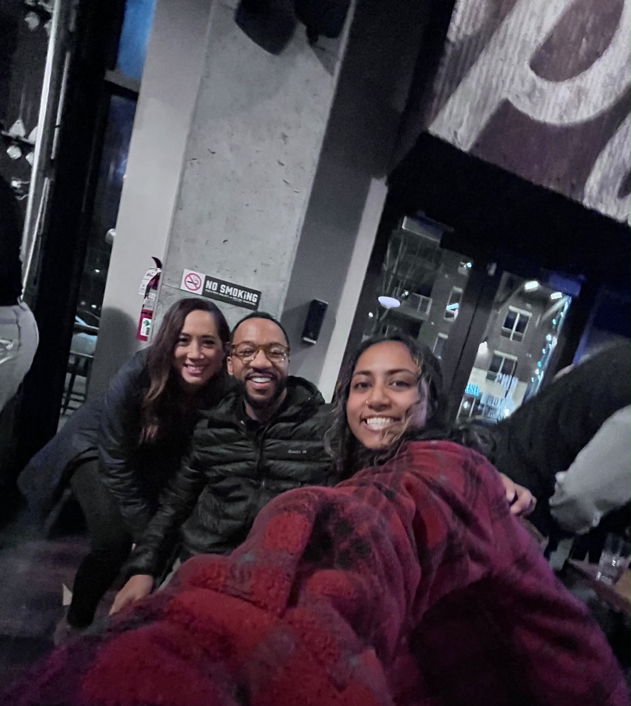 A night out with the lab